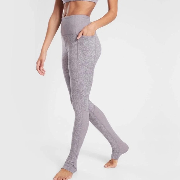 Athleta Women’s Exhale Heel Tights Size Small in Softluxe / Style 511157 - Picture 1 of 10